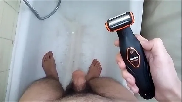 أفلام جديدة Shaving My Big Thick Sexy Hot Hairy Cock & Balls in the BathRoom جديدة