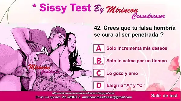 أفلام جديدة Reafirma a tu mujer interior con este Sissy Test aquí جديدة