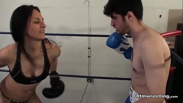 Fresh Femdom Boxing Beatdown of a Wimp new Movies