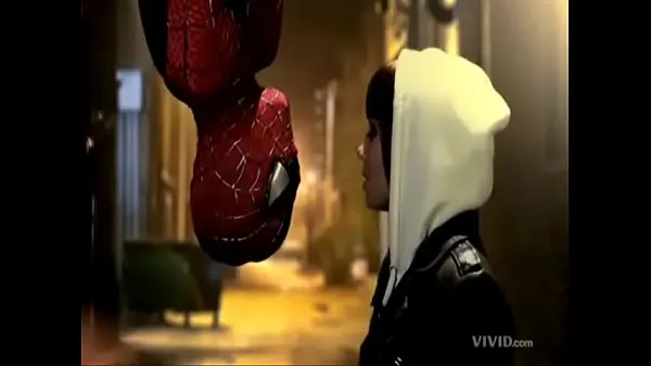 Filem baru Spider Man Scene - Blowjob / Spider Man scene segar