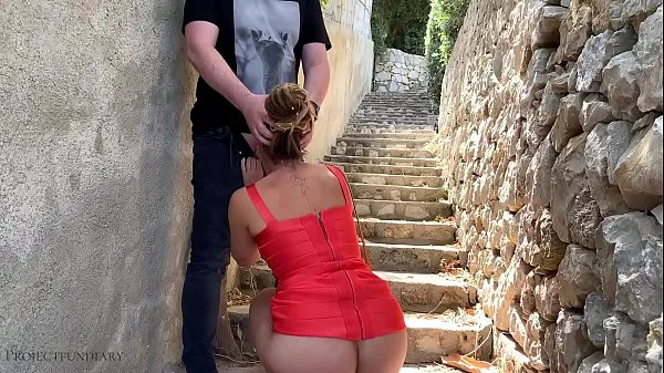 新鲜sexy bodycon slut - risky public fuck on stairs in the crowded city center - projectfundiary新电影