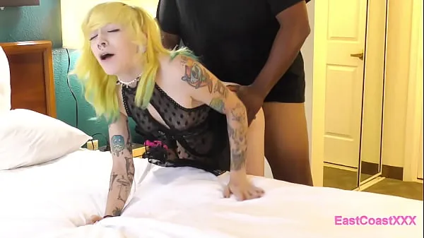 Phim mới Skinny tattooed blonde gets fucked by BBC mới